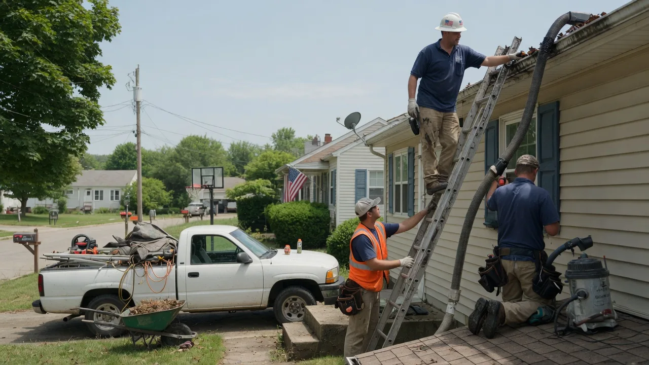 Gutter Installation in Indiana near me